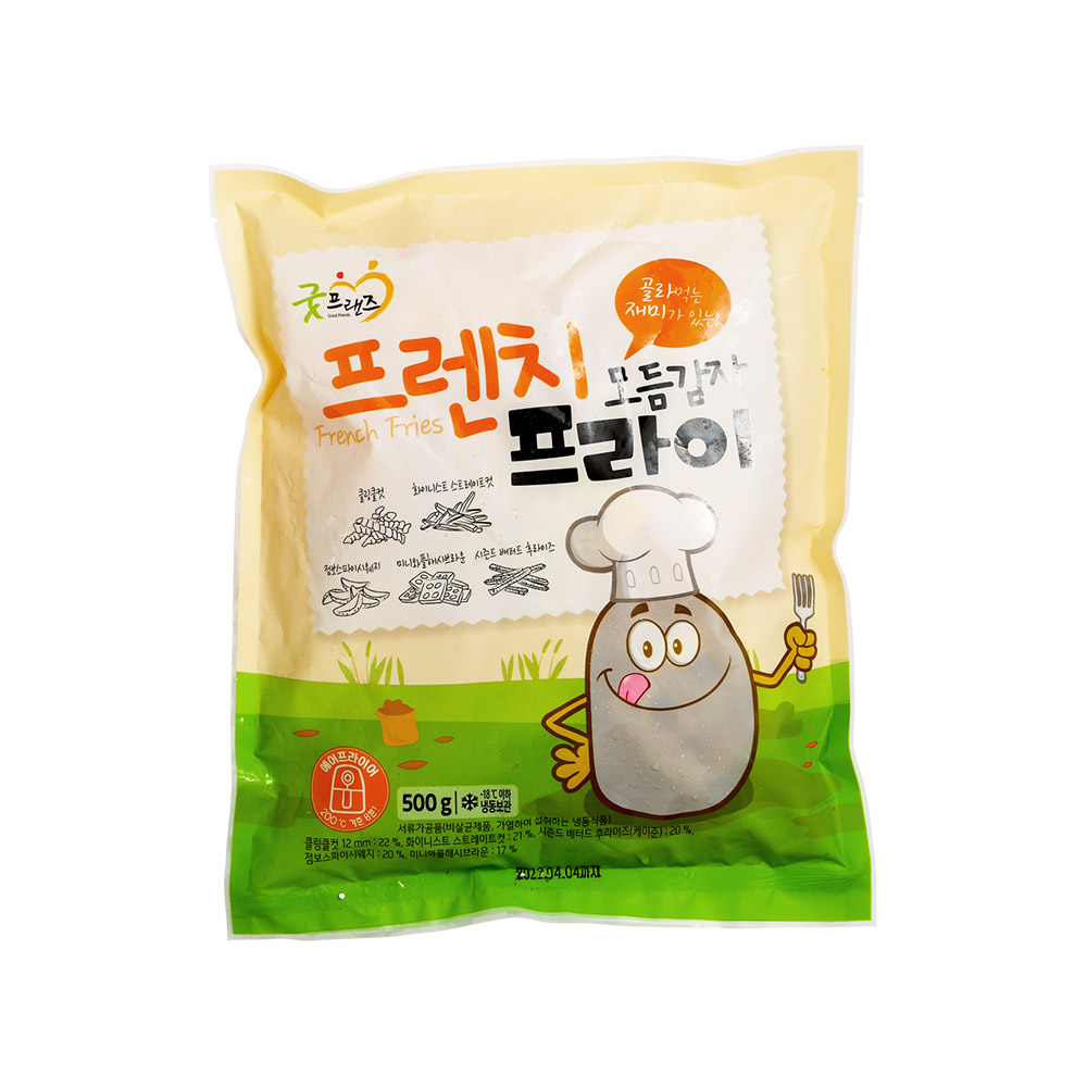 프렌치프라이 모듬감자500g